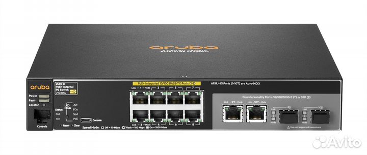 Коммутатор PoE Aruba / HP 2530-8G PoE+ (J9780A)