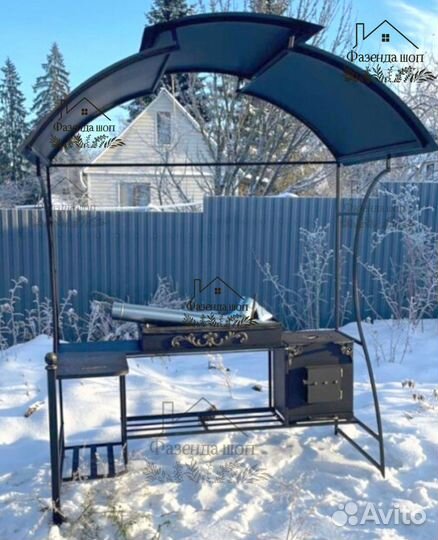 Мангал кованный