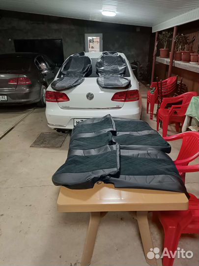 Автомобильные чехлы фольксваген пассат б7