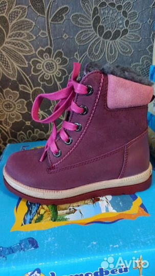 Ботинки для девочки 28