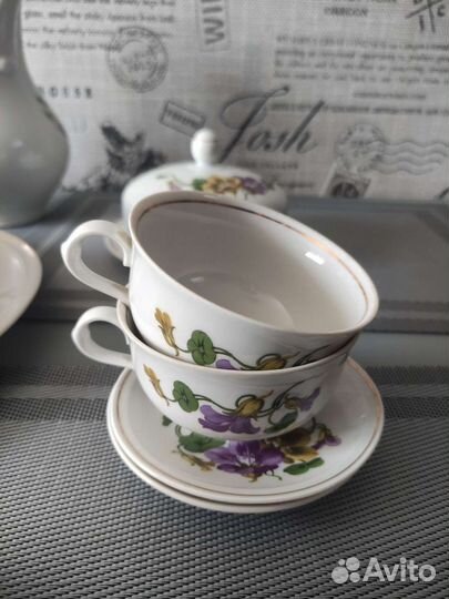 Чайно кофейный сервиз Freiberger Porzellan