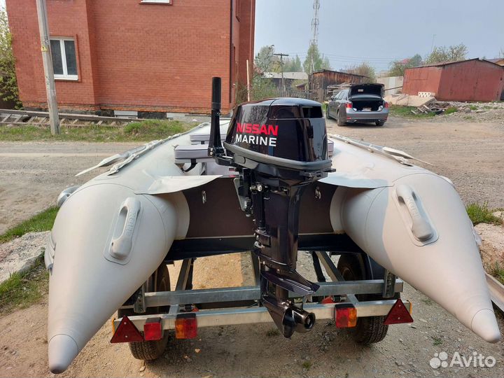 Лодка HDX 370 и мотор Nissan Marine 18