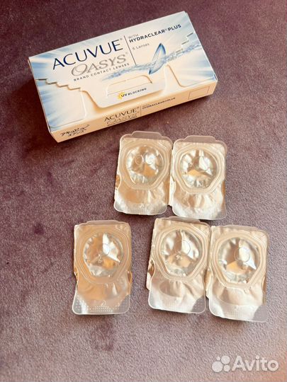 Линзы acuvue oasys -9.00