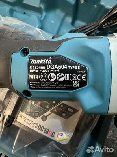 Болгарка makita DGA 504 RF (Румыния)