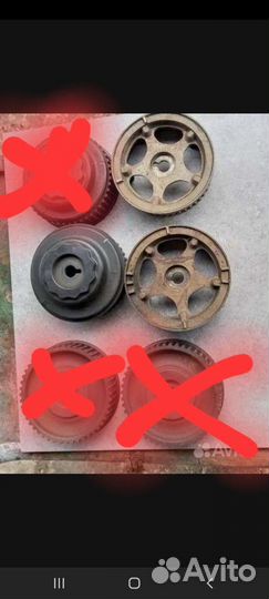 Шкивы subaru ej20,25