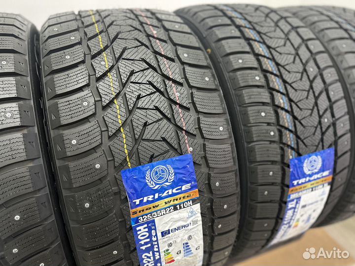 Tri Ace Snow White II Stud 285/45 R22 и 325/40 R22 111H
