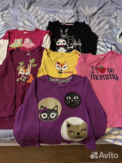 Пакет одежды для девочки на доставке