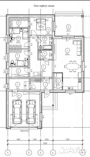 Готовый проект современного дома