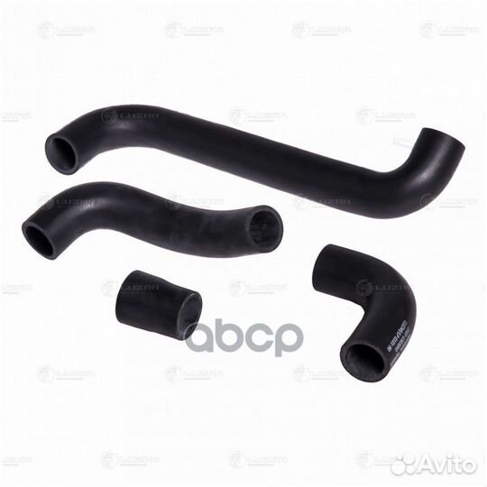 Комплект патрубков радиат. (4шт.) с хомутами