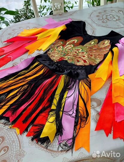 Костюм для выступления танцев Жар птица