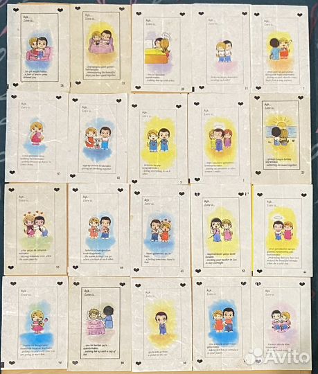 Вкладыши от жвачки 