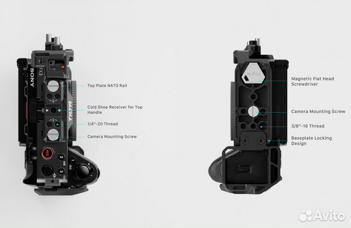 Клетка Tilta Camera Cage V2 Lightweight Kit для Sony FX3 / FX30, черная