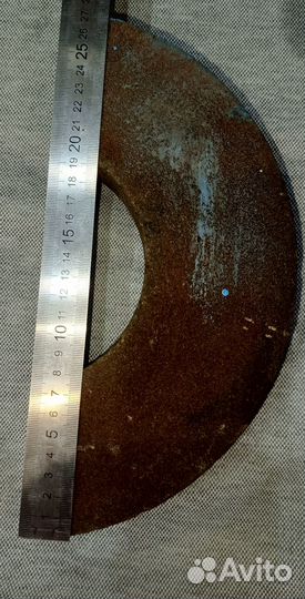 Точильный абразивный камень круг