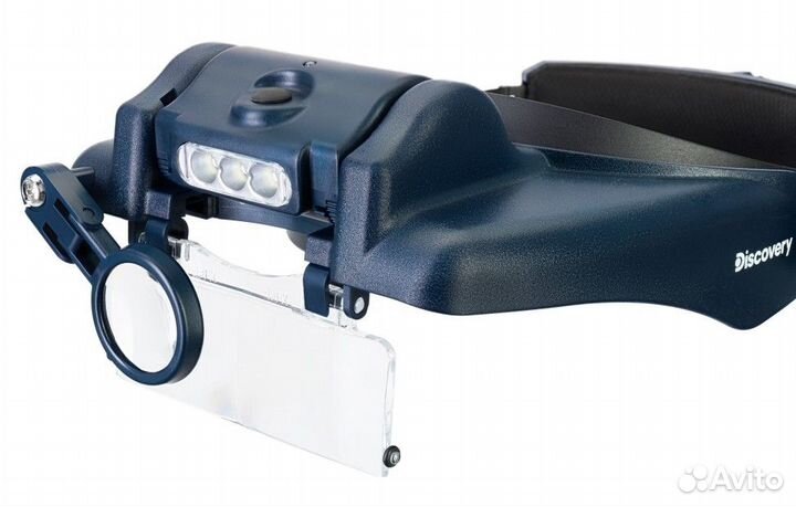 Лупа налобная с аккумулятором Discovery Crafts DHR