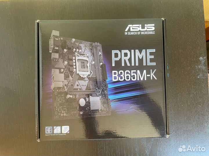 Материнская плата Asus prime B365M-K