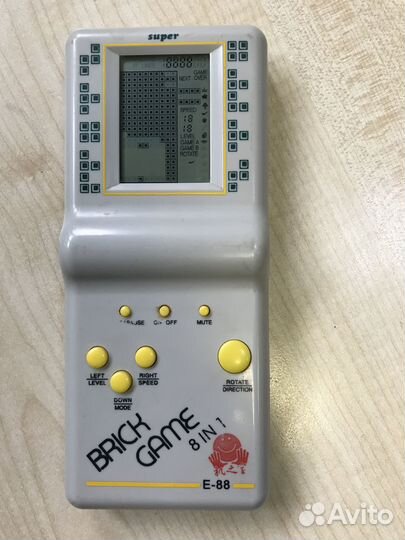 Тетрис brick game 8 in 1 E 88 (ретро)