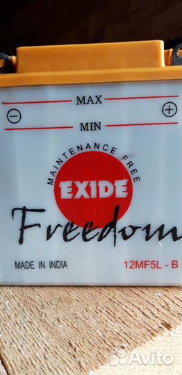 Аккумулятор для мотоцикла бу