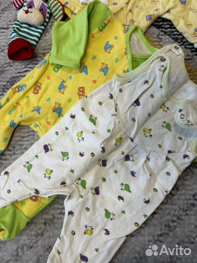 Вещи для новорожденных пакетом 56р-р