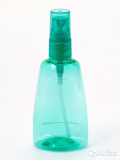 Флакон 55мл - пластик (спрей), бирюзовый