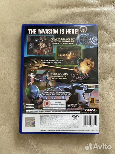 Игра destroy all humans playstation2