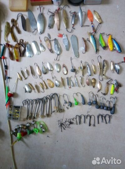 Зимние блесны ручной работы СССР