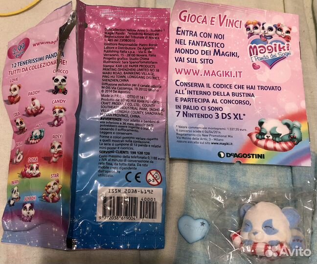 Deagostini Маджики I Panda dei Sogni