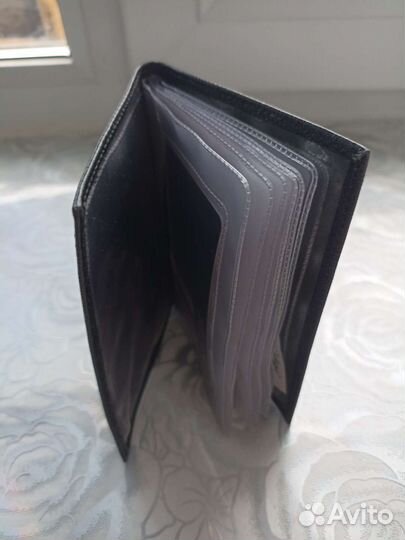 Бумажник водителя натуральная кожа