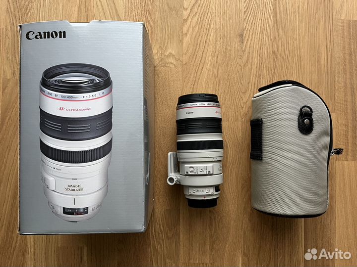 Телеобьектив Canon EF 100-400mm f/4.5-5.6L IS USM