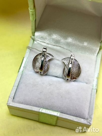 Серебряные серьги проба 925 Арт.007362480124