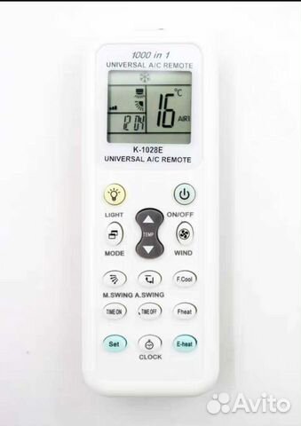 Универсальный пульт для кондиционеров