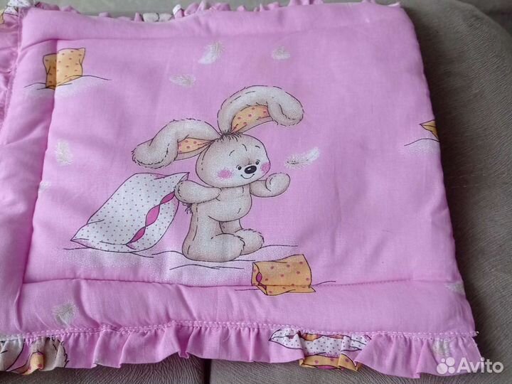 Подушка новая в кроватку, в коляску