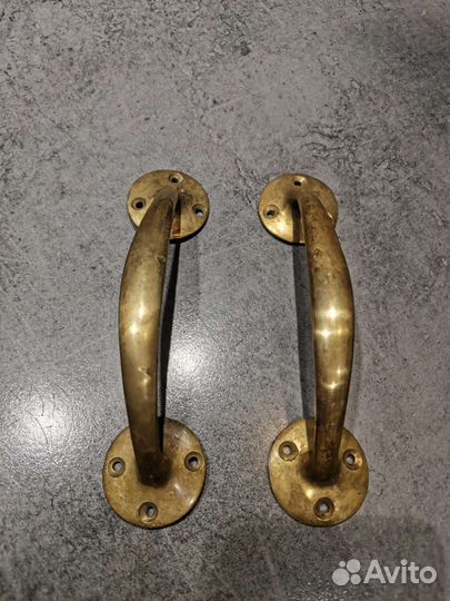 Дверные ручки латунь