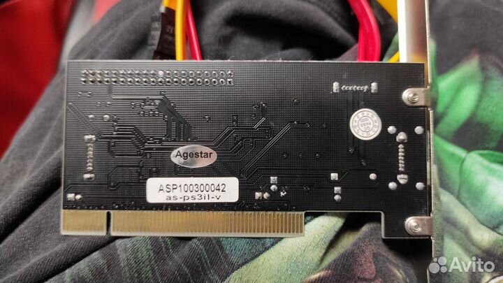 Контроллер pci SATA новый