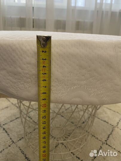 Детский матрас в круглую кроватку