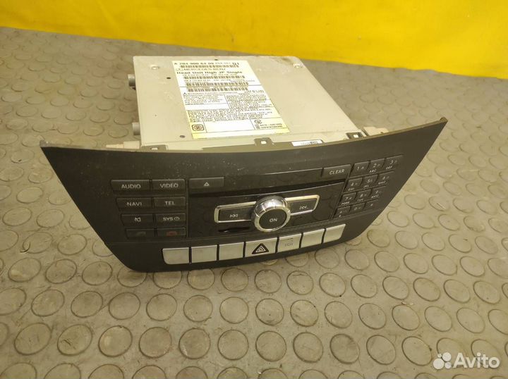 Магнитола Mercedes-Benz W204 M271.820 1.8T 2012