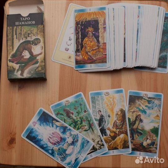 Карты таро taro шаманов гадальные 78 карт
