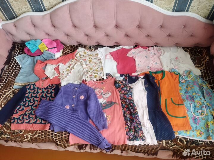 Одежда для девочек 3-4 года пакетом
