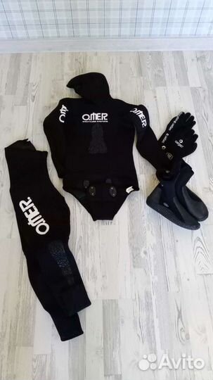 Гидрокостюм для дайвинга р.44-46, 9мм