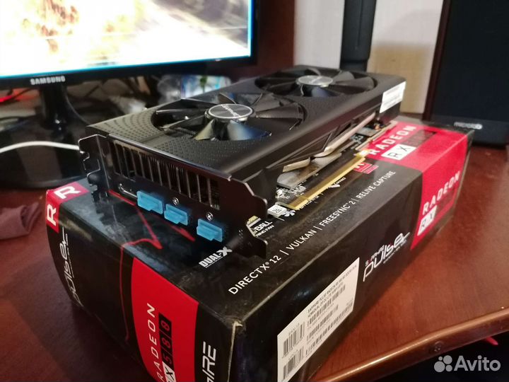 Видеокарта Rx 580 8gb