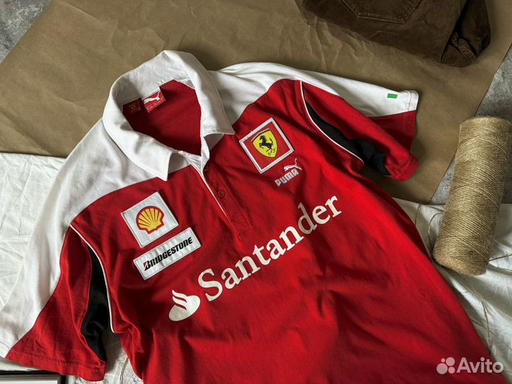 Поло Scuderia Ferrari Puma оригинал