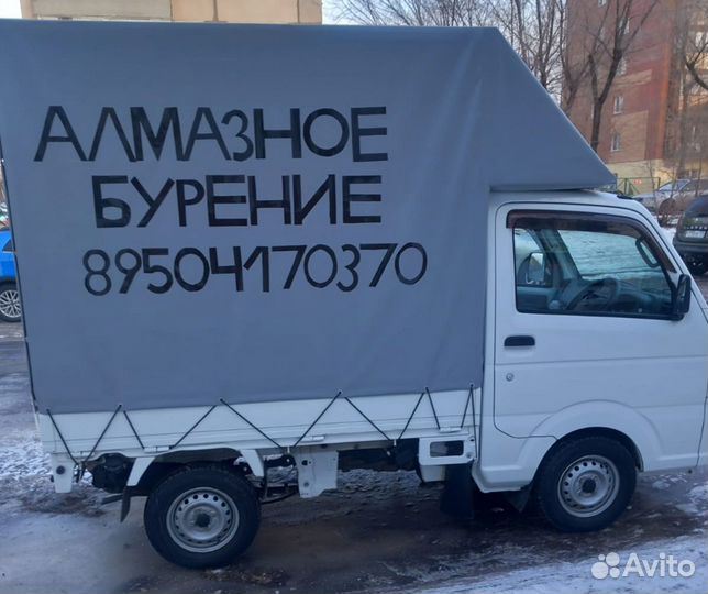 Алмазное бурение сверление отверстий