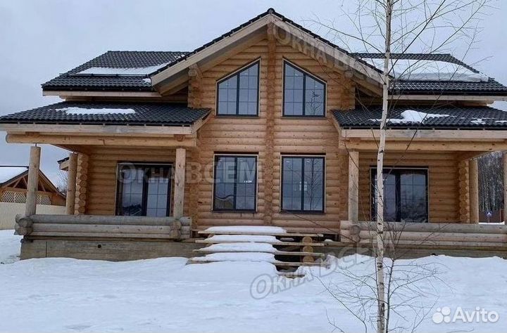 Остекление окон и балконов пвх