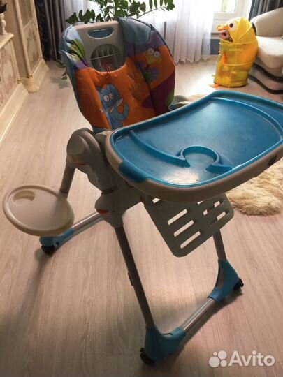 Детский стульчик для кормления Chicco Polly 2в 1