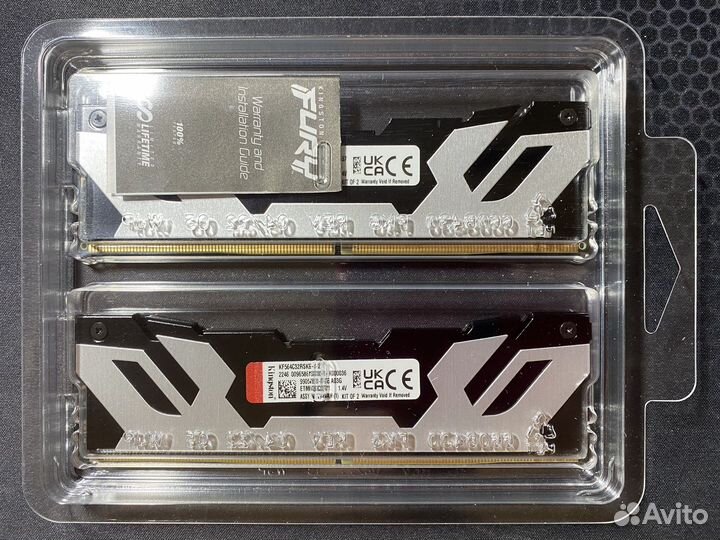 Оперативная память Kingston Fury DDR5-6400 32gb