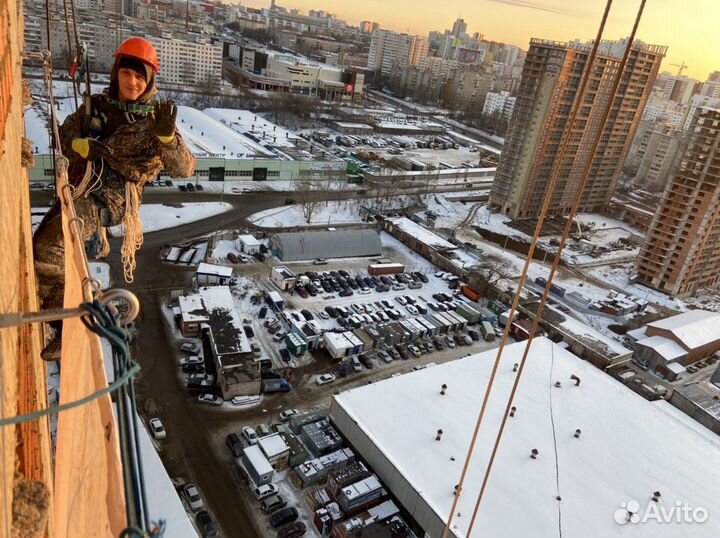 Монтаж наружной рекламы