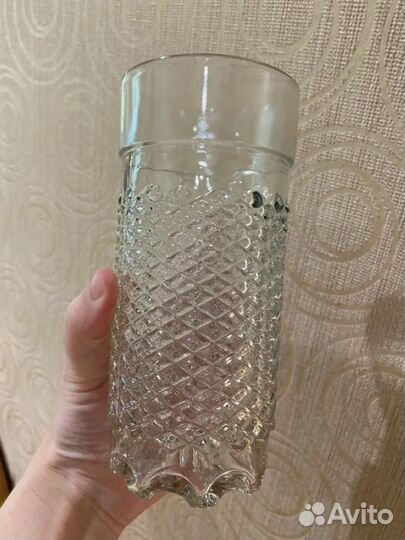 Набор стаканов подарочный 6 шт и 2 креманки новый