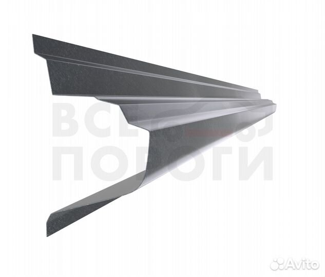 Ремонтные пороги Dacia Duster 1