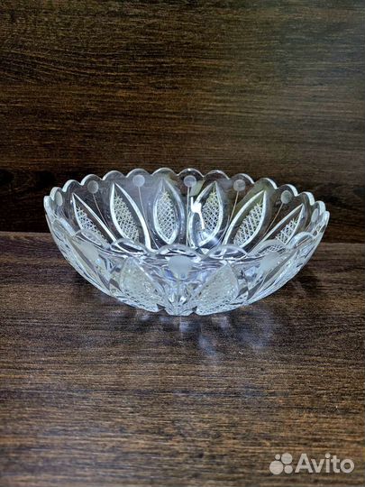 Салатник хрустальный СССР (#1251)