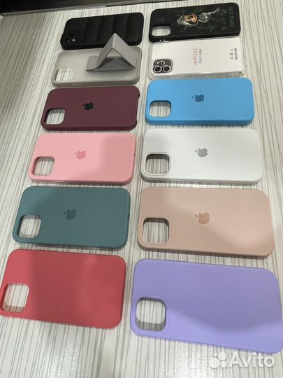 Защитные чехлы и стекла на iPhone 12/12pro