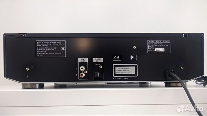 CD changer на 5 дисков Sony -Model:CDP-CE215
